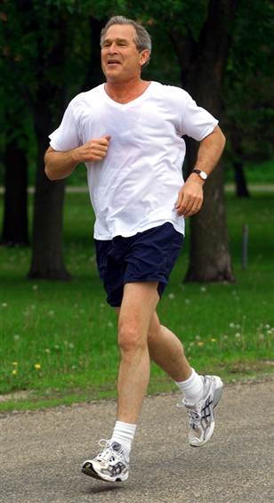 George W Bush Fitness