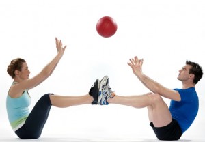 Situps with Medicine Ball