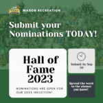 Nominations are OPEN for the'23 Mason Rec Hall of Fame!