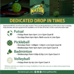 Dedicated Open Play Hours at the RAC