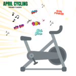 April themed cycling
