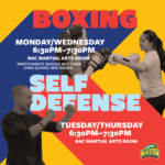 Boxing Self Defense Social Poster