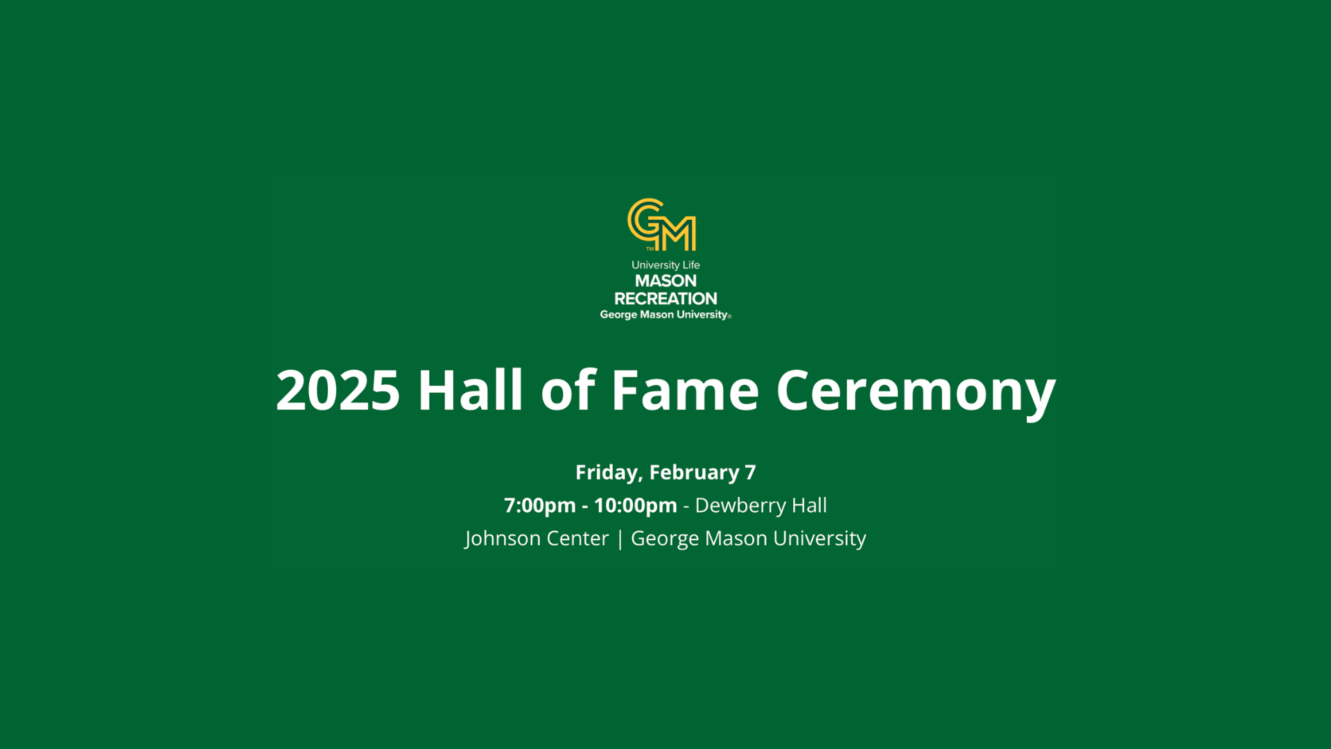 Mason Recreation Hall of Fame Nomination Form Open Mason Recreation